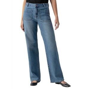 Sanctuary Marine High Rise Straight Leg Patch Pocket 31